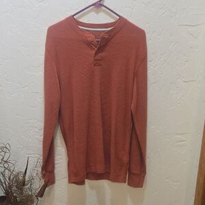 Faded Glory Orange Crew Neck Top